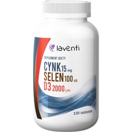 Cynk Selen D3 120 tabletek